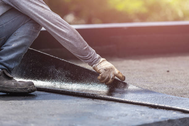 Professional Basement Waterproofing technician working in Melissa, TX